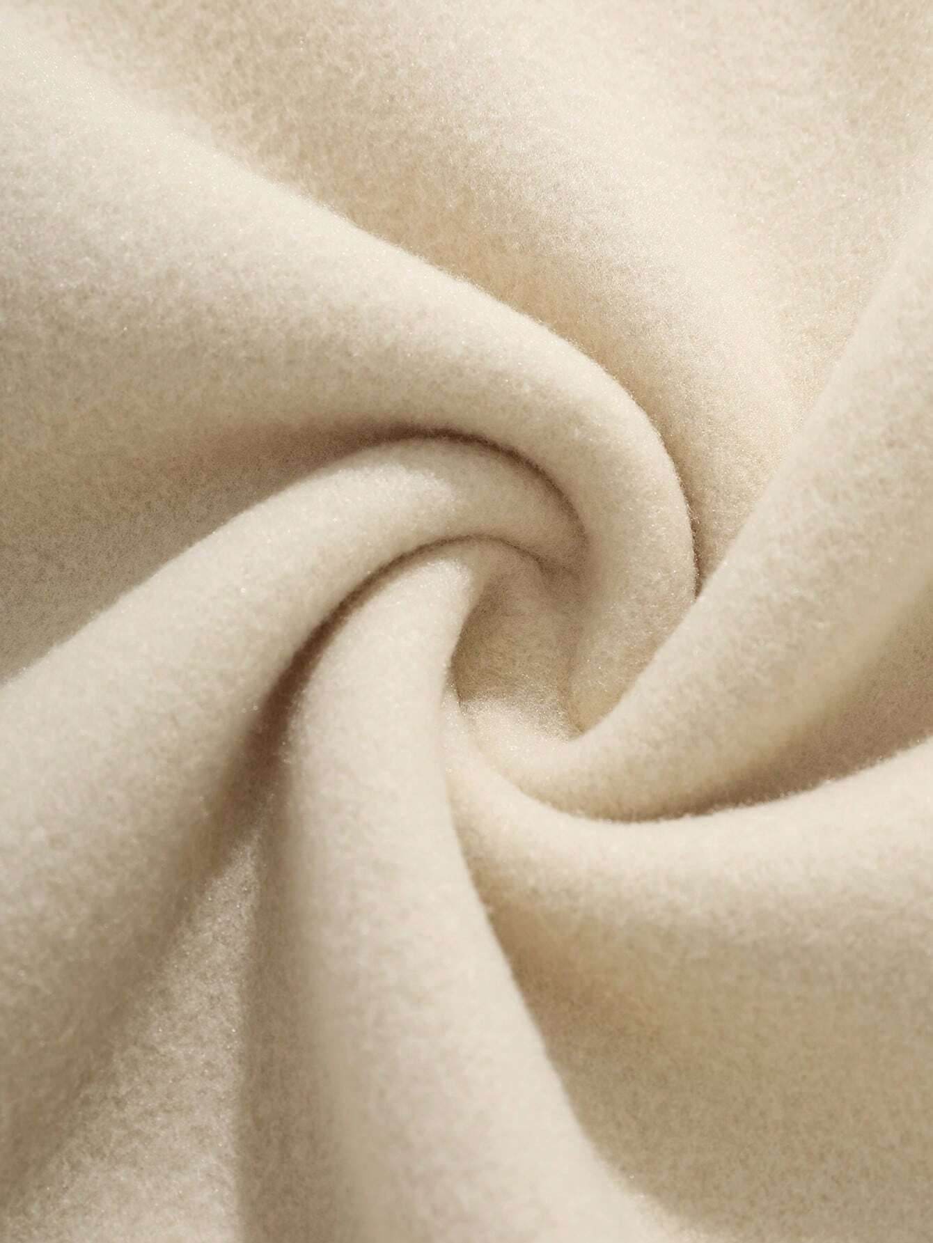 Tan/Beige Women's Oversized Hooded Sweatshirt - Befaltu