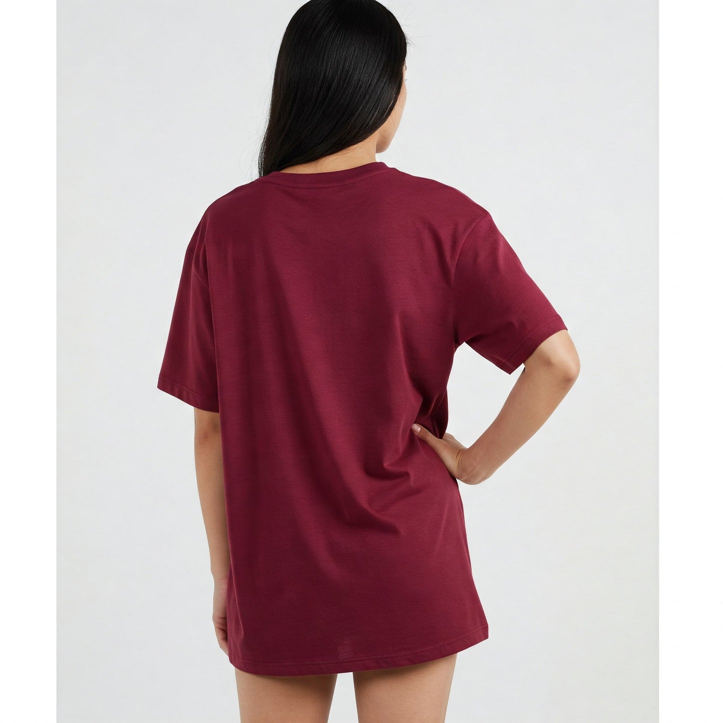 Black Oversized Women's T-shirt Befaltu