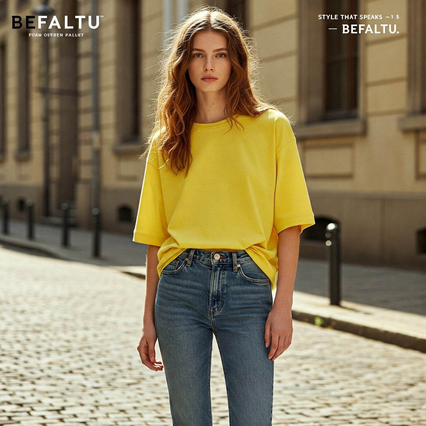 Women's Oversized Black T-Shirt – BEFALTU Street Style Fit - Befaltu