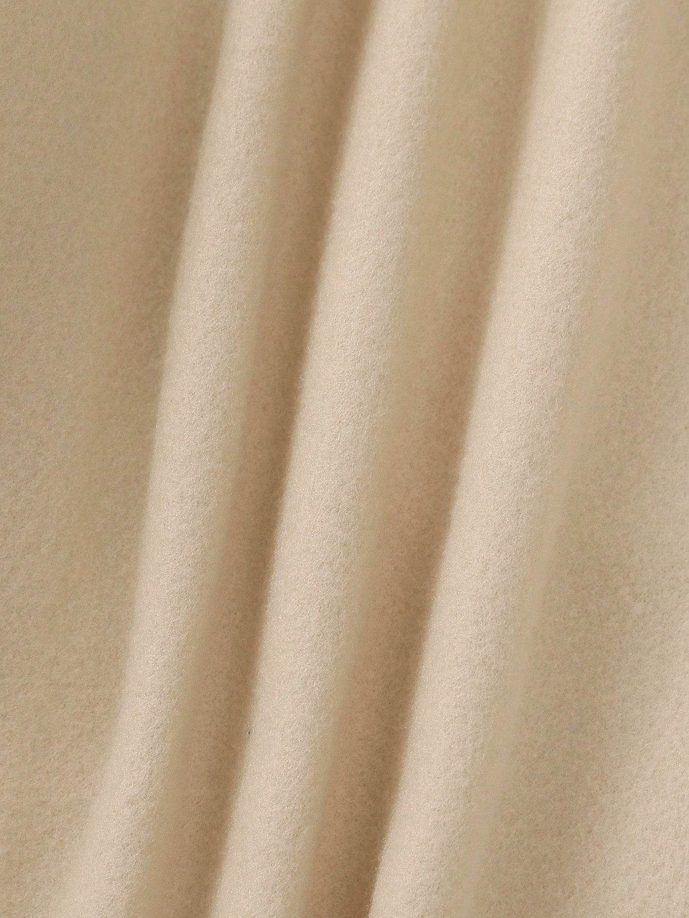 Beige Men's Oversized Fit Crew-Neck Sweatshirt (Plain) - Befaltu (Essential Comfort Sweatshirt) - Befaltu