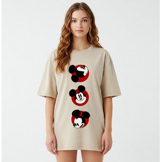 yellow think outside the box graphic oversized t-shirt dress befaltu